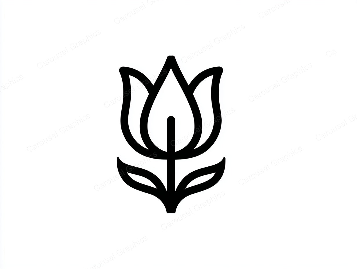 Tulip Vector Graphic preview