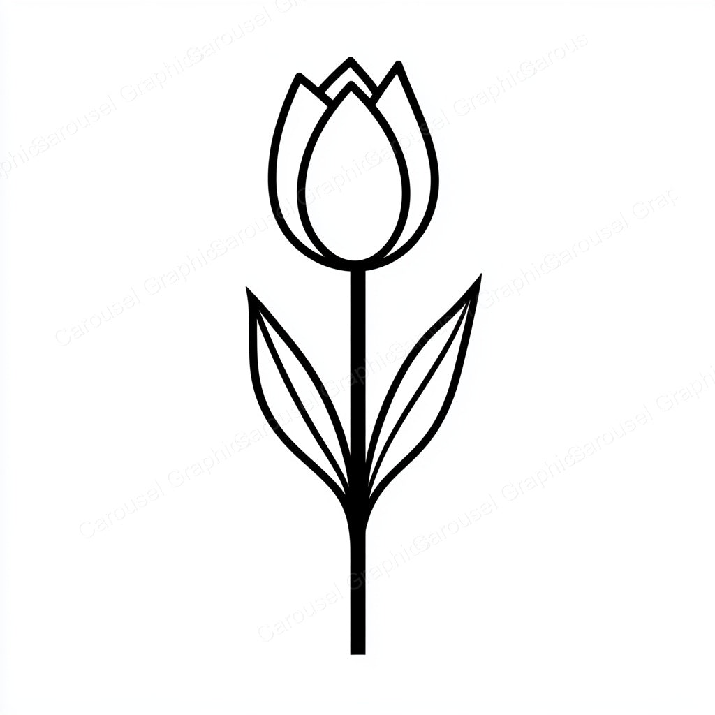Tulip Vector Graphic preview