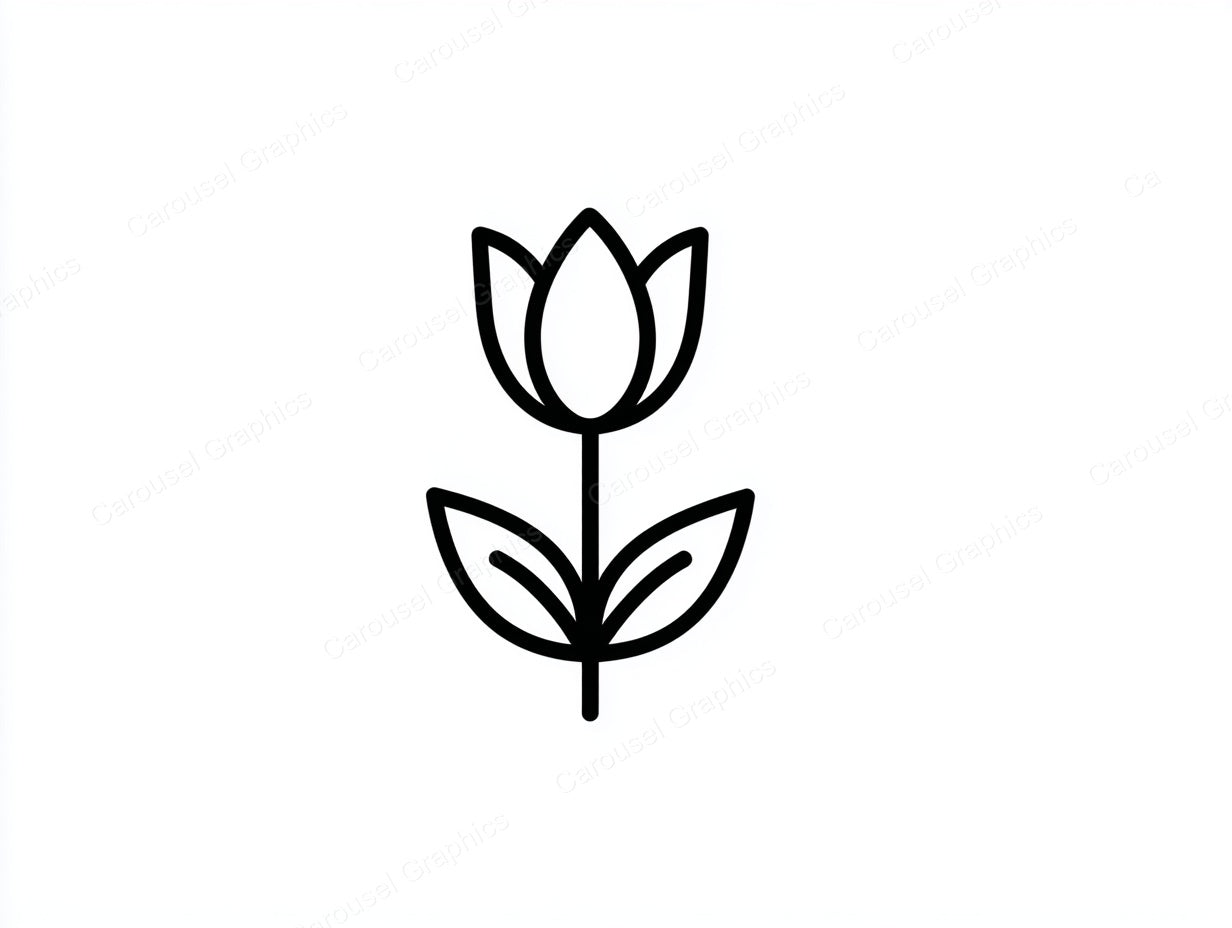 Tulip Vector Graphic preview