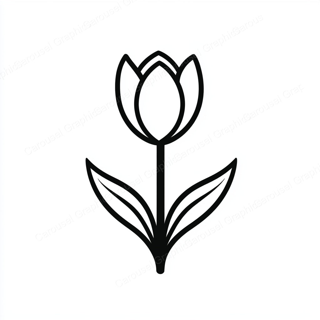Tulip Vector Graphic preview