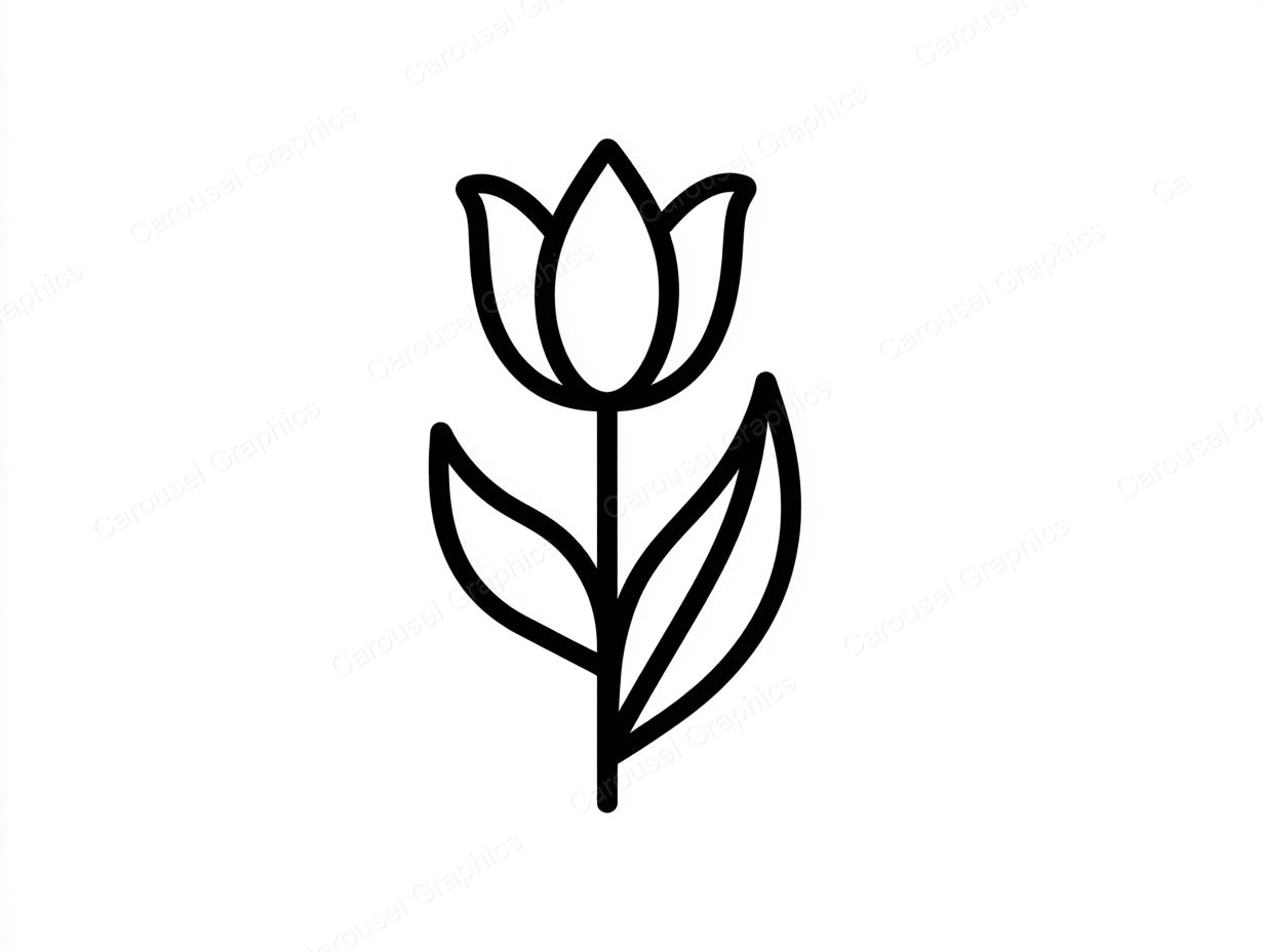 Tulip Vector Graphic preview