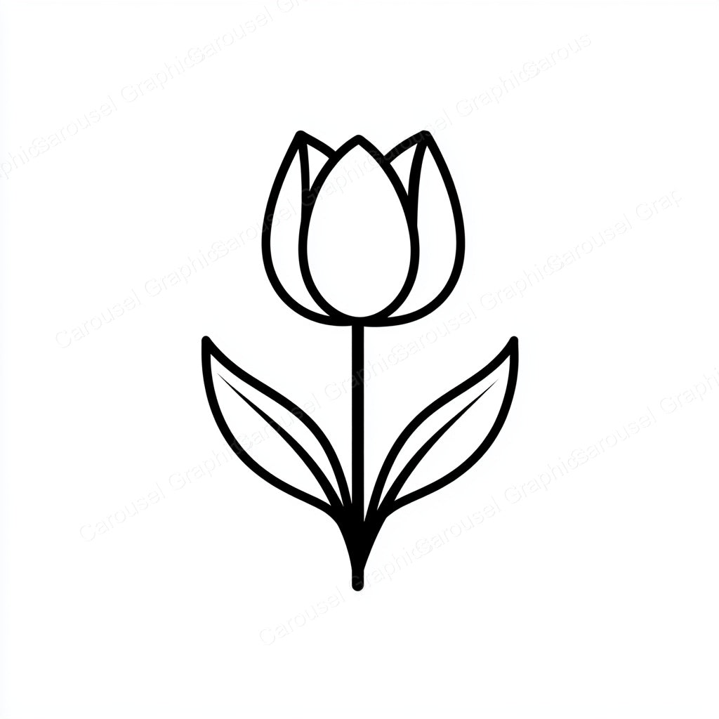 Tulip Vector Graphic preview