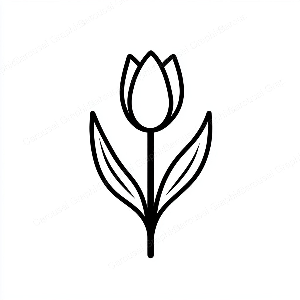 Tulip Vector Graphic preview