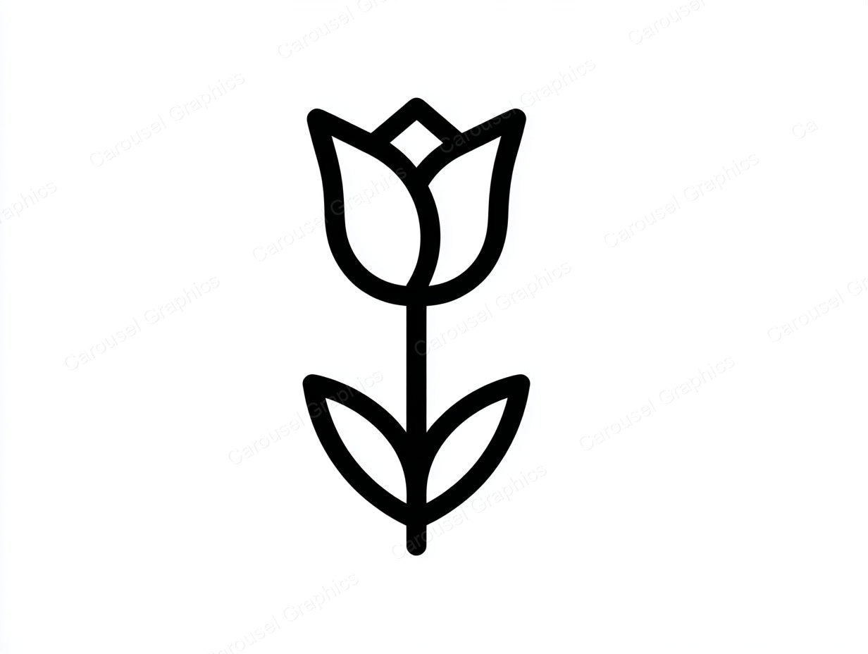 Tulip Vector Graphic preview
