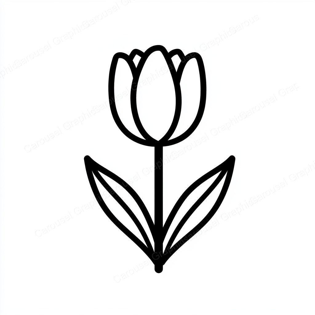 Tulip Vector Graphic preview