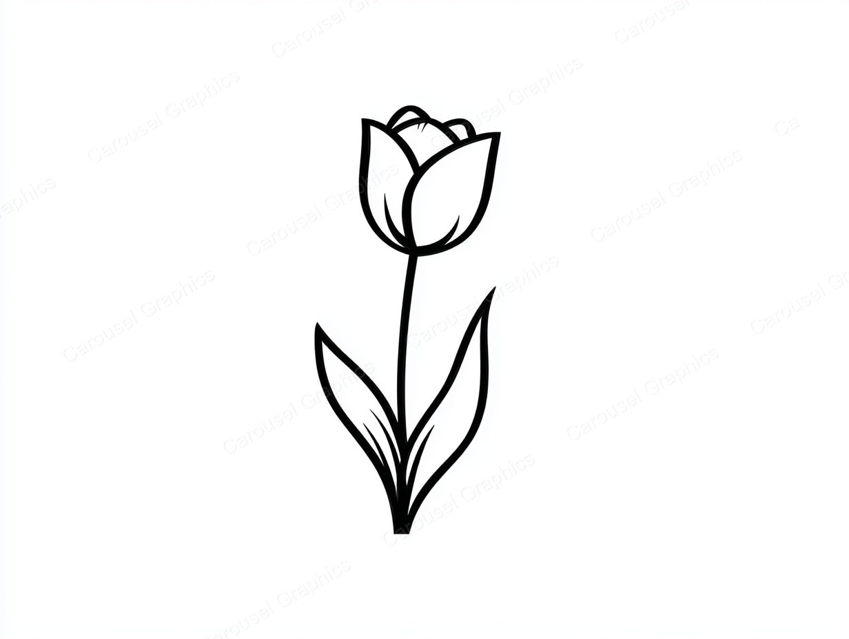 Tulip Vector Graphic preview