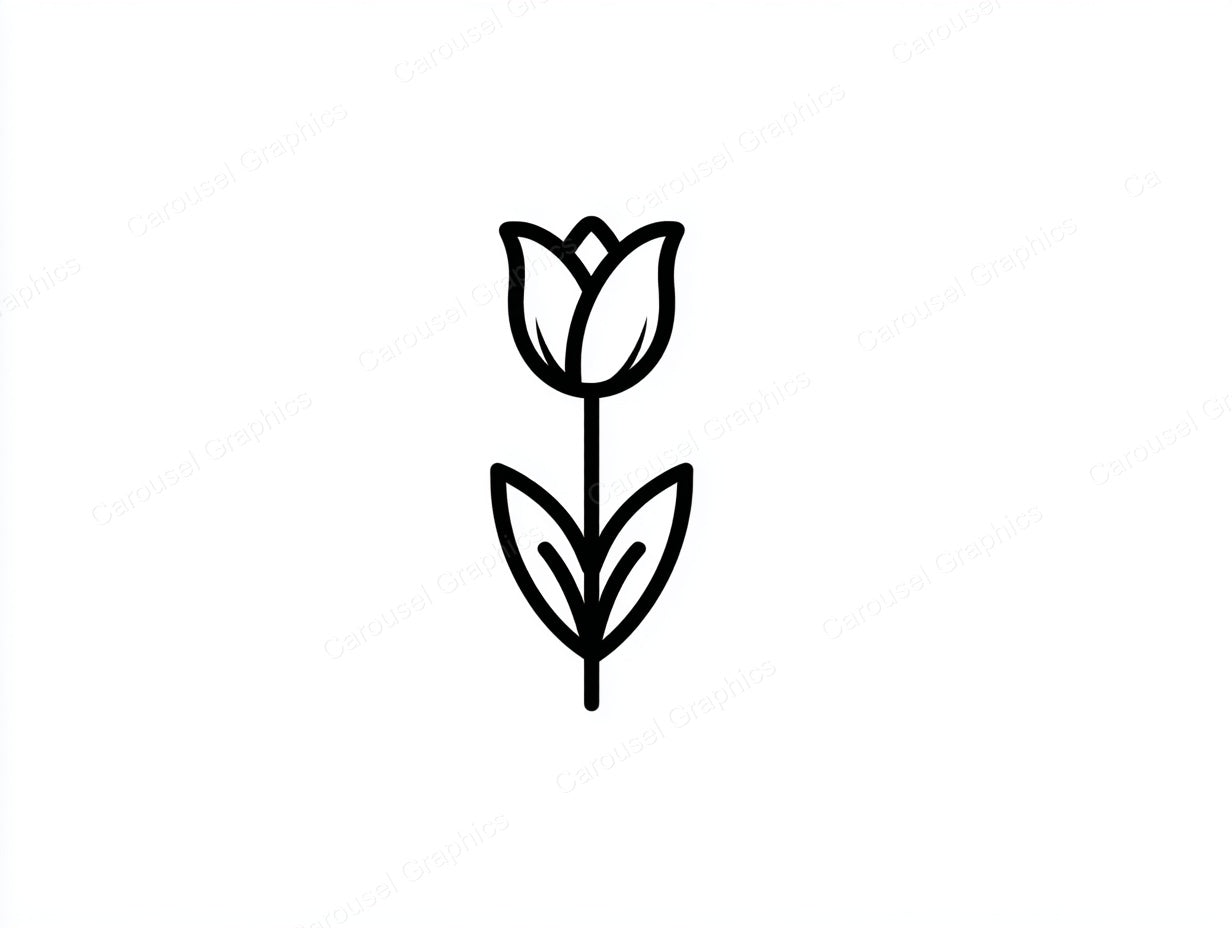 Tulip Vector Graphic preview