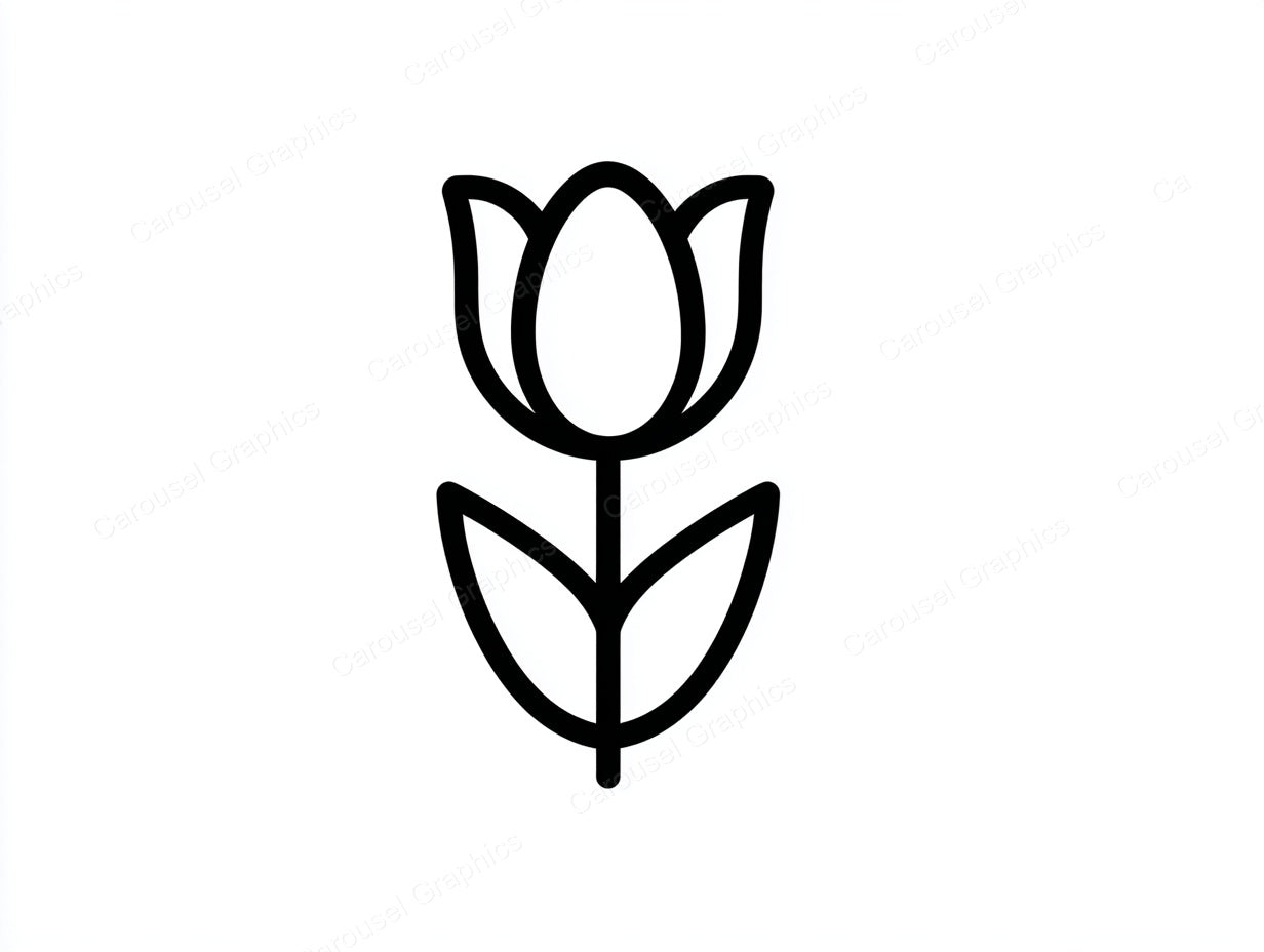Tulip Vector Graphic preview