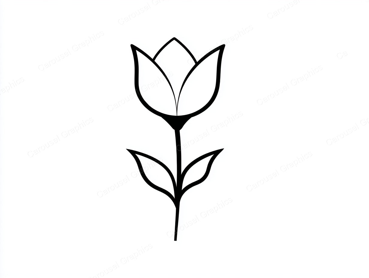 Tulip Vector Graphic preview