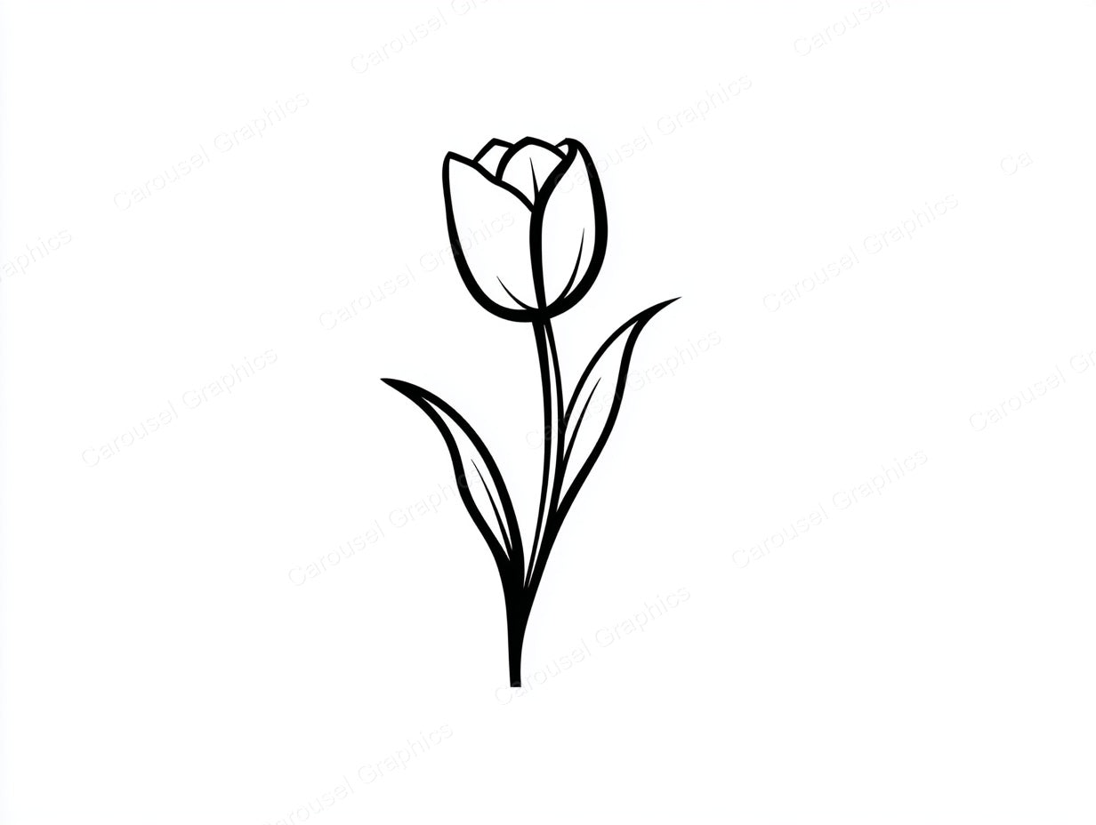 Tulip Vector Graphic preview
