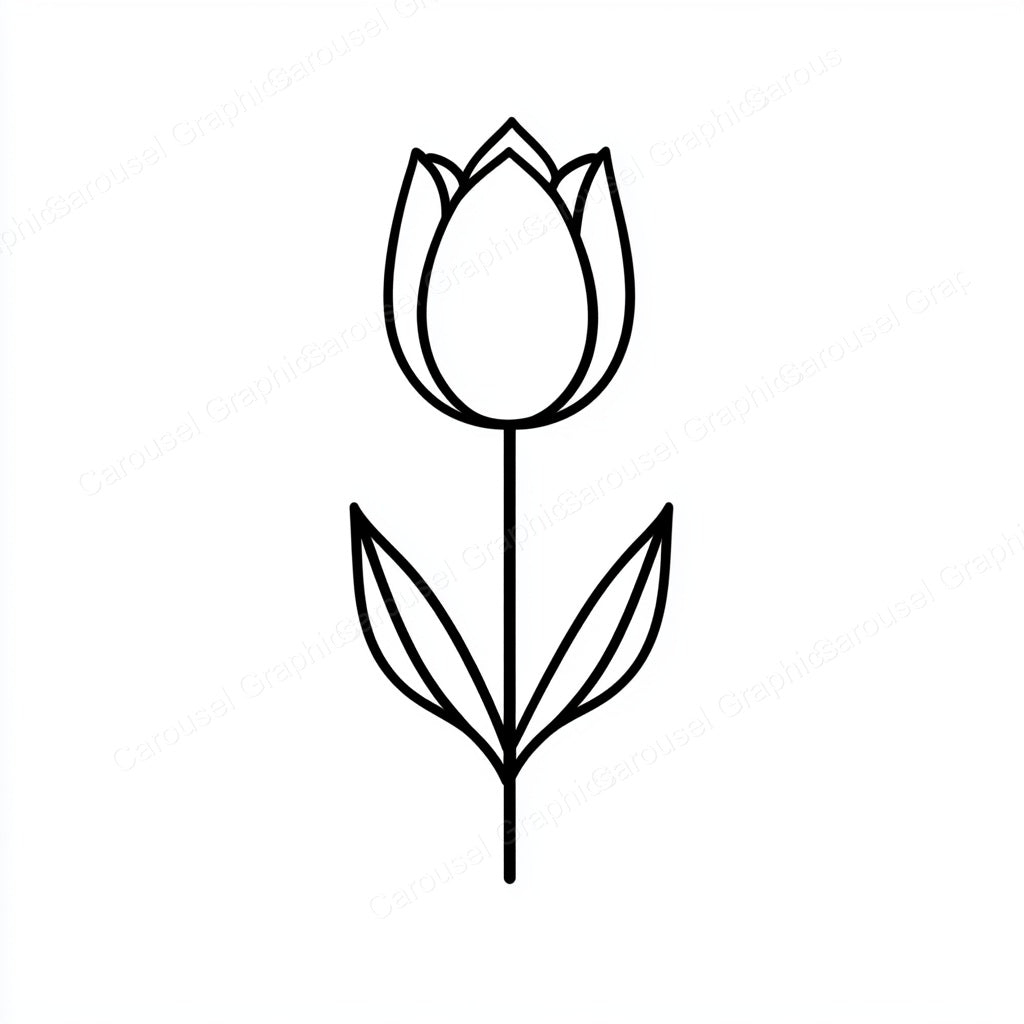 Tulip Vector Graphic preview