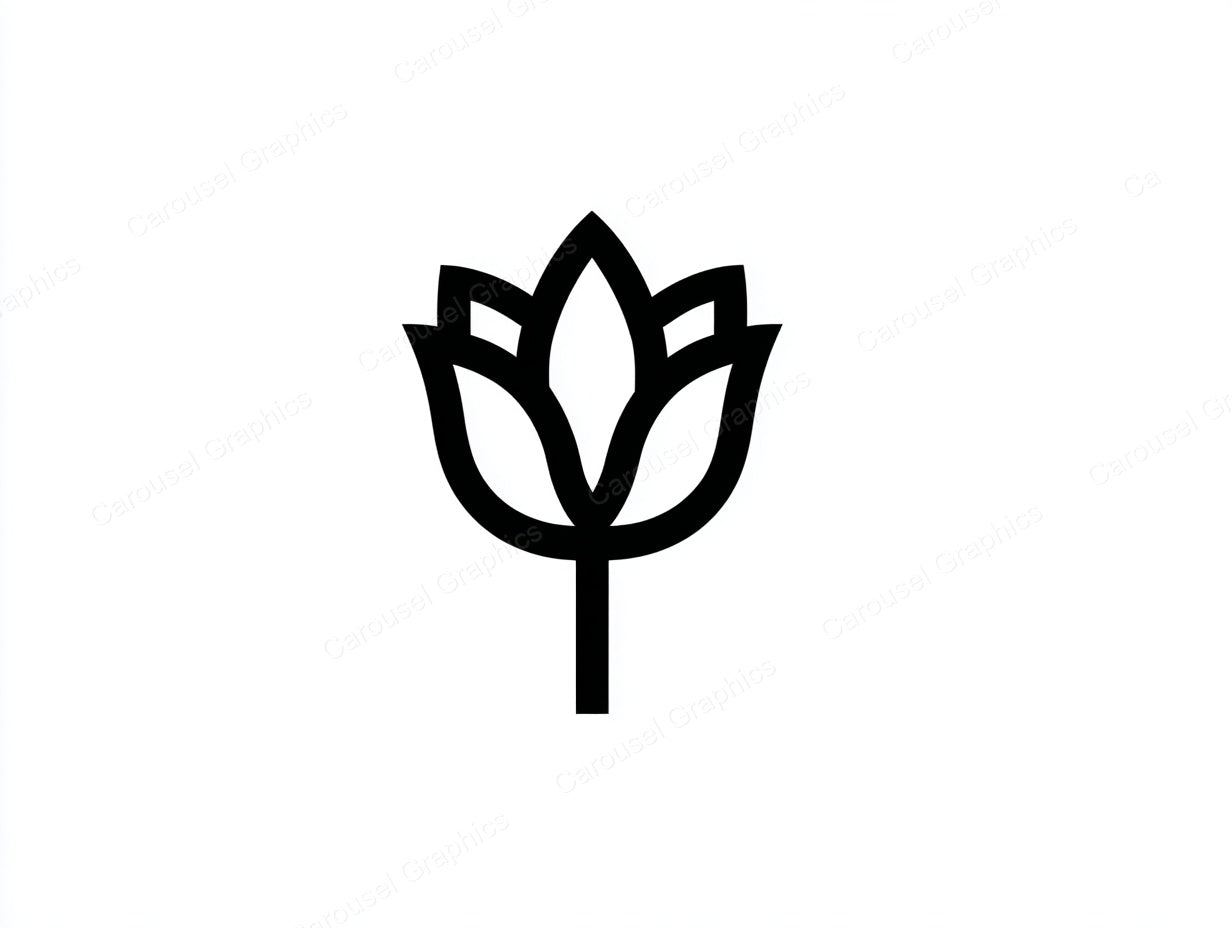 Tulip Vector Graphic preview