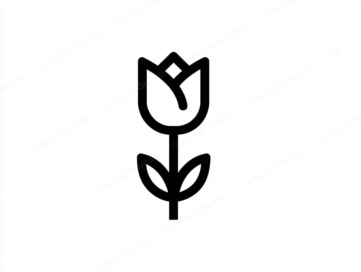 Tulip Vector Graphic preview