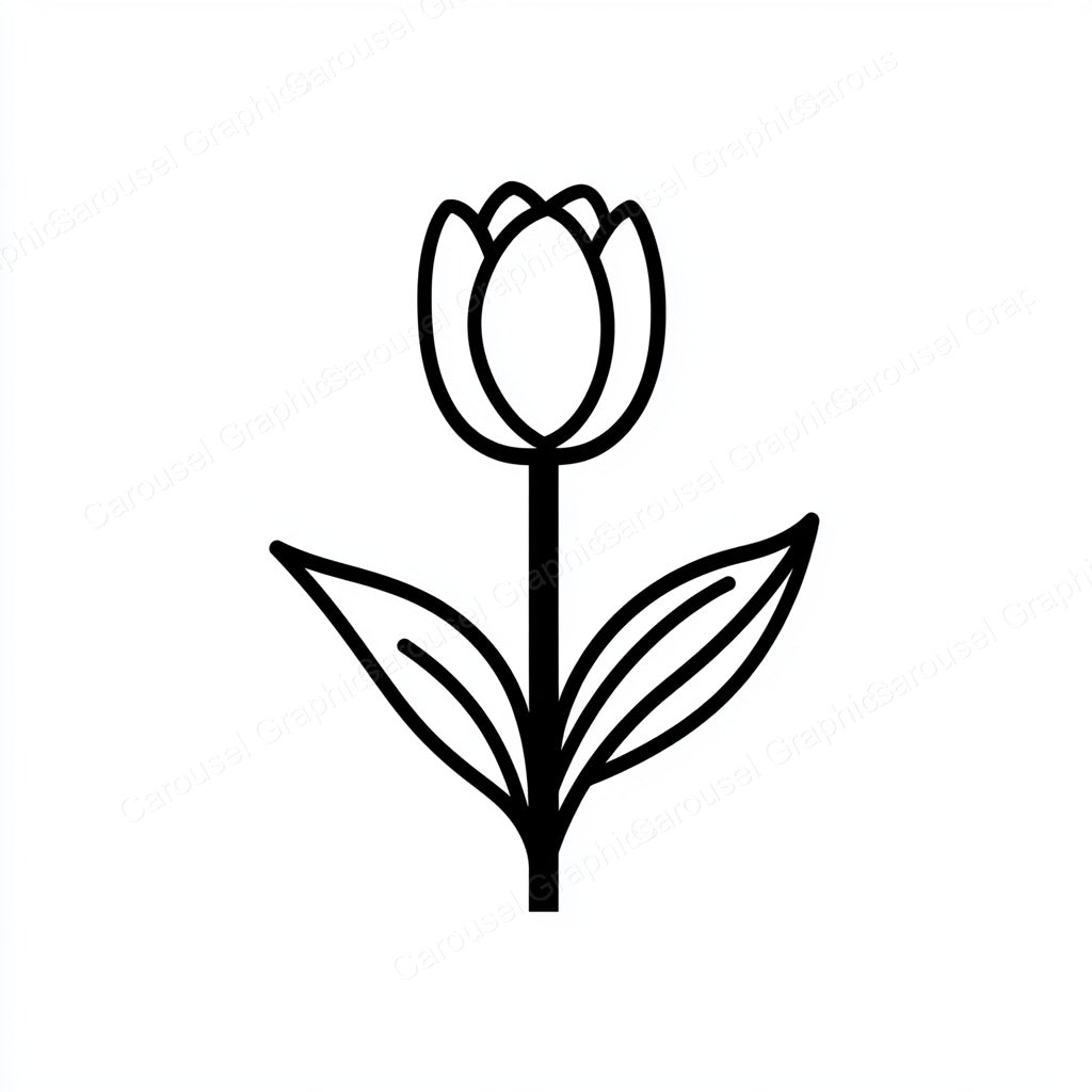 Tulip Vector Graphic preview