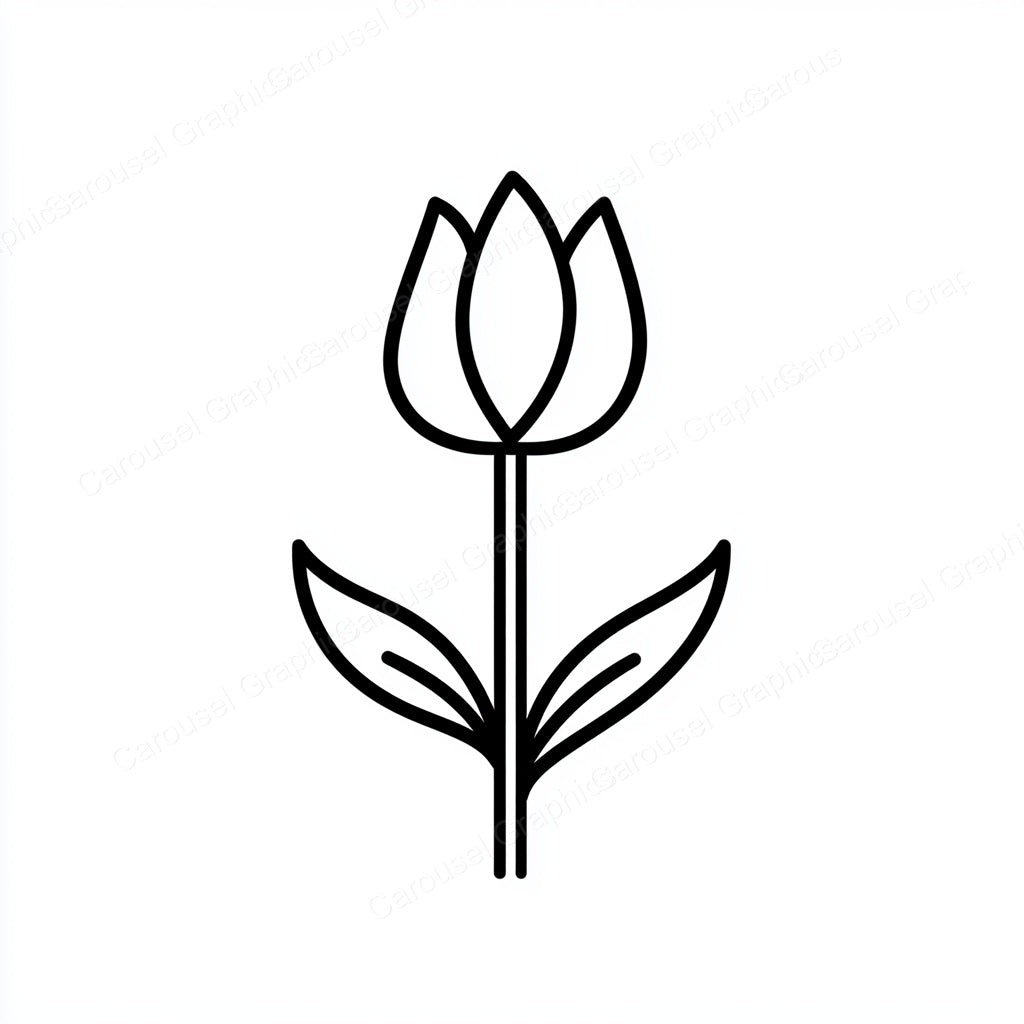 Tulip Vector Graphic preview