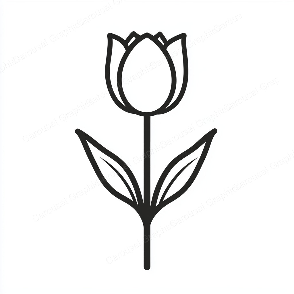 Tulip Vector Graphic preview