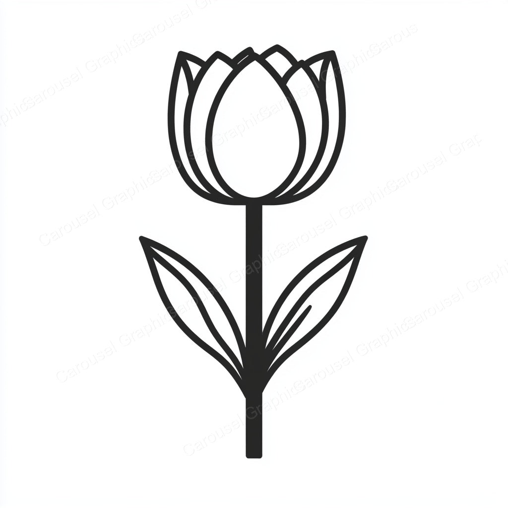 Tulip Vector Graphic preview