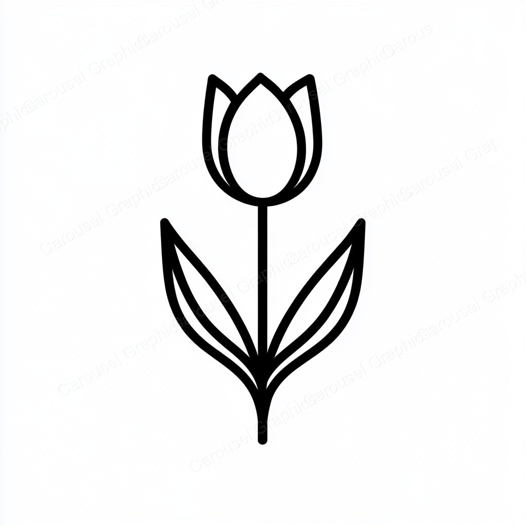 Tulip Vector Graphic preview