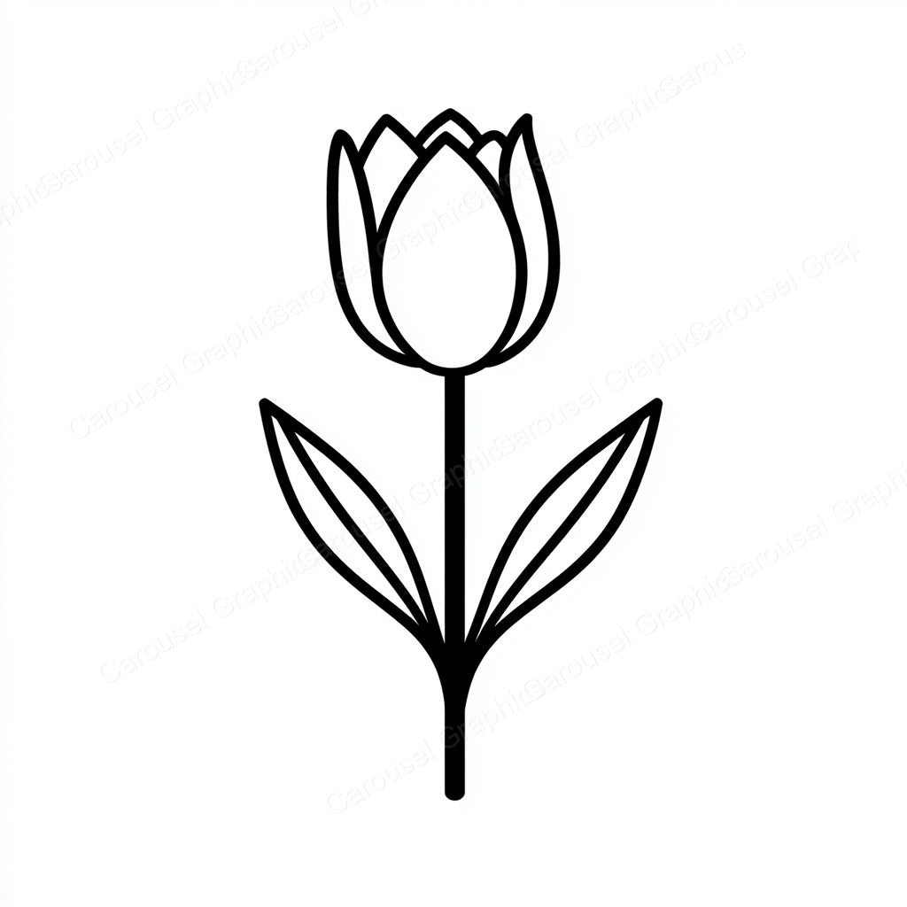 Tulip Vector Graphic preview