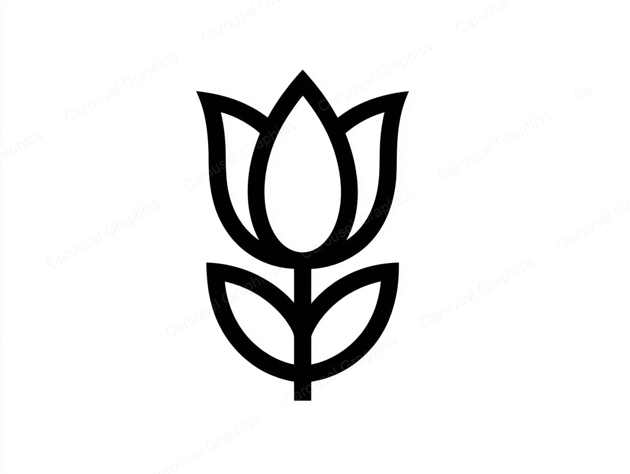 Tulip Vector Graphic preview