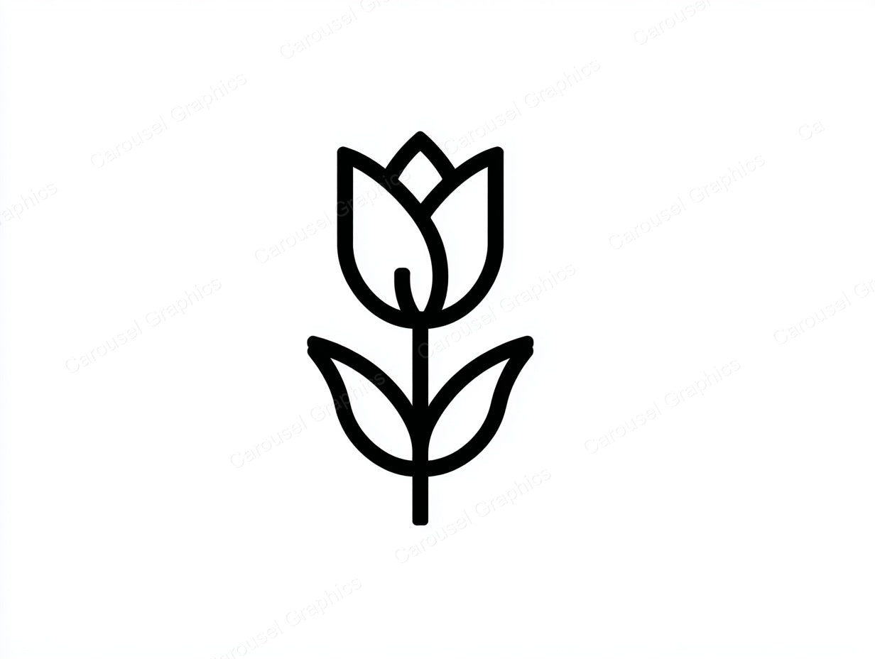 Tulip Vector Graphic preview