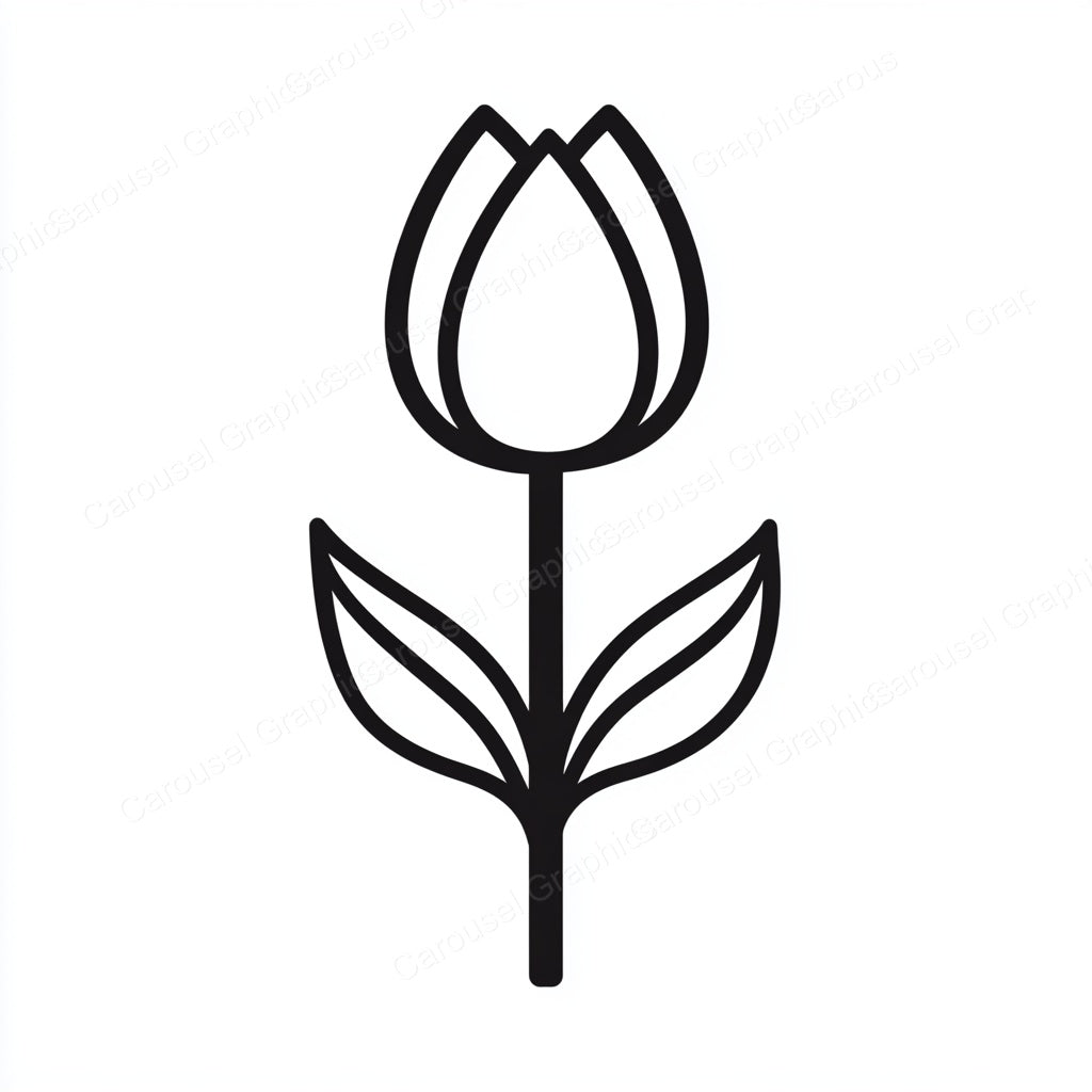 Tulip Vector Graphic preview