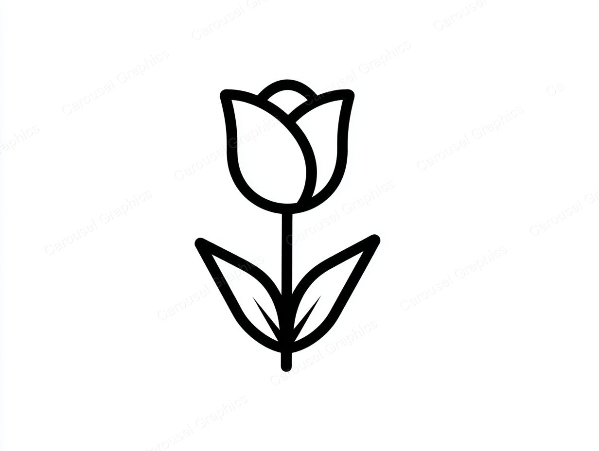 Tulip Vector Graphic preview