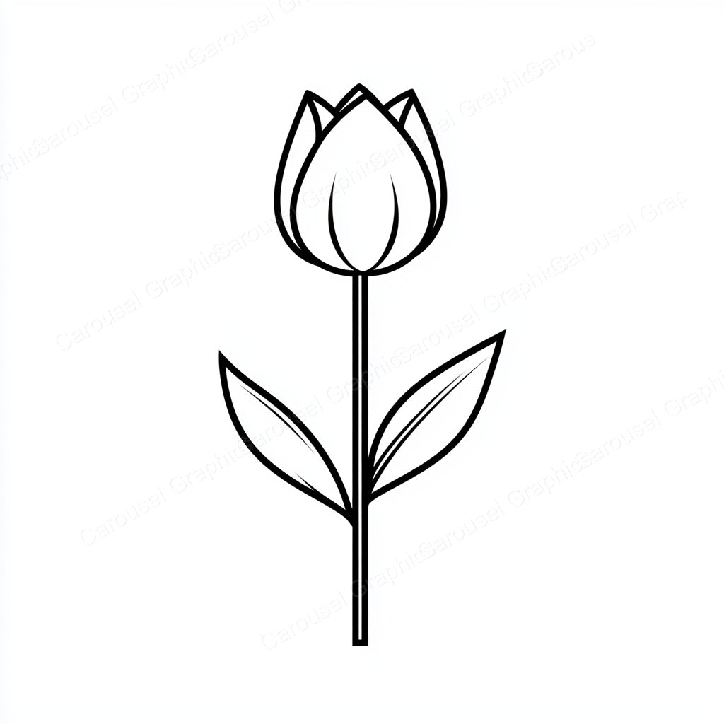 Tulip Vector Graphic preview