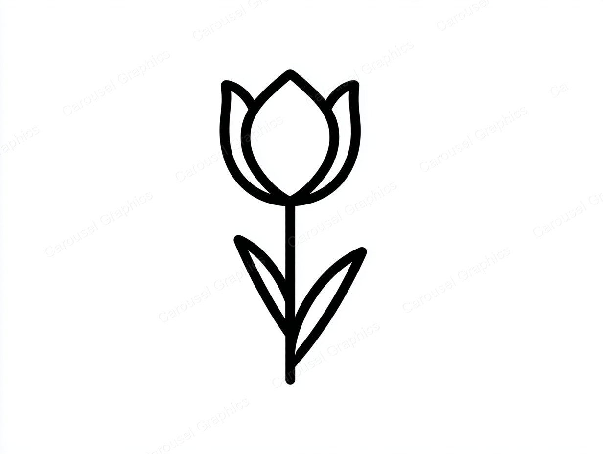 Tulip Vector Graphic preview