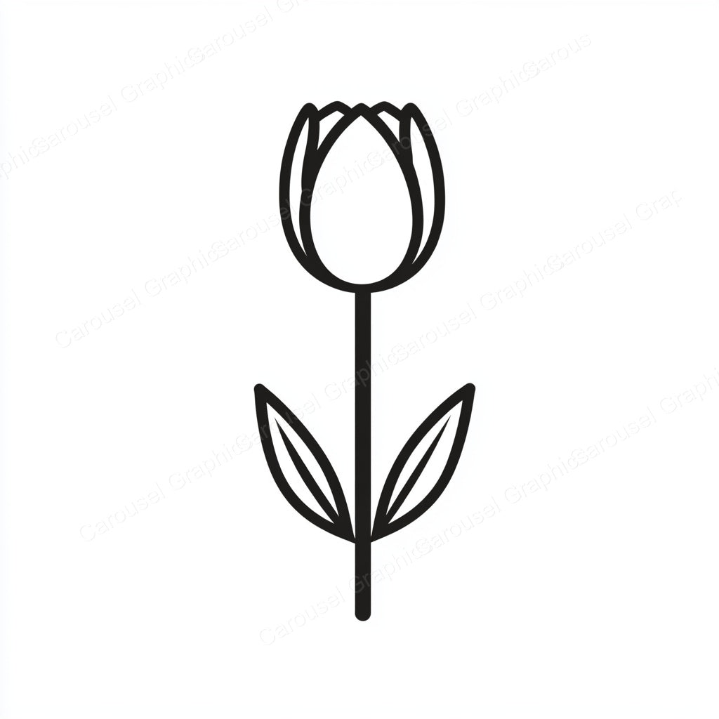 Tulip Vector Graphic preview