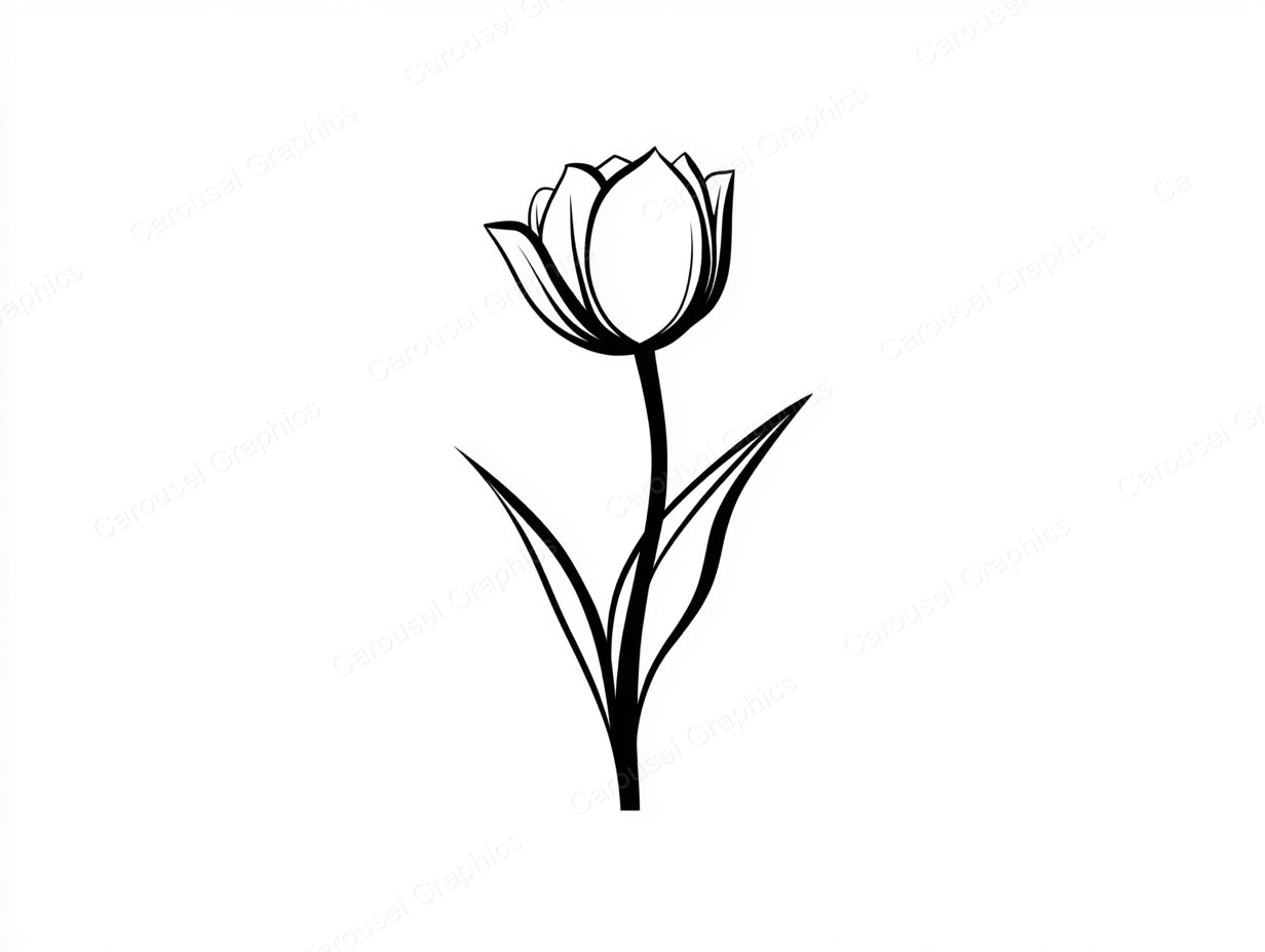 Tulip Vector Graphic preview
