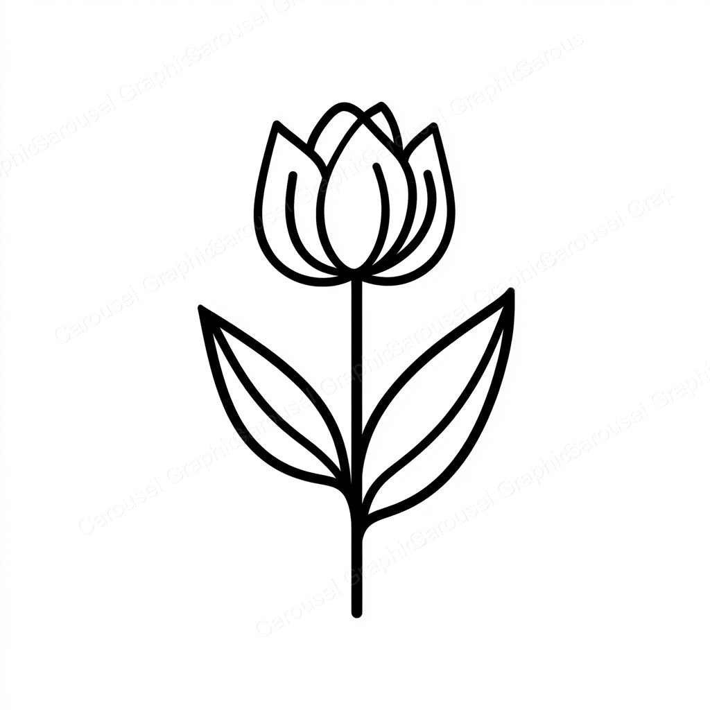 Tulip Vector Graphic preview