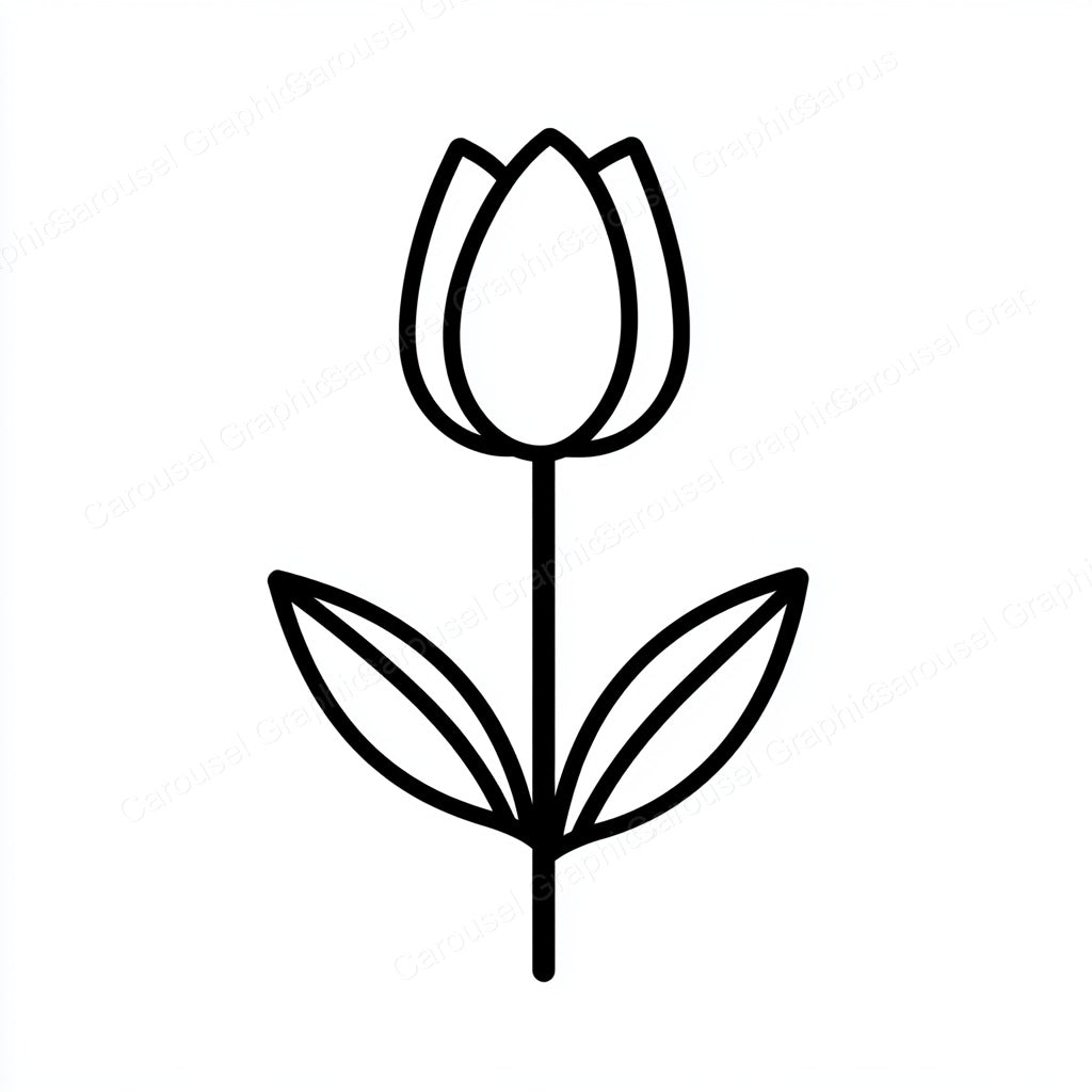 Tulip Vector Graphic preview