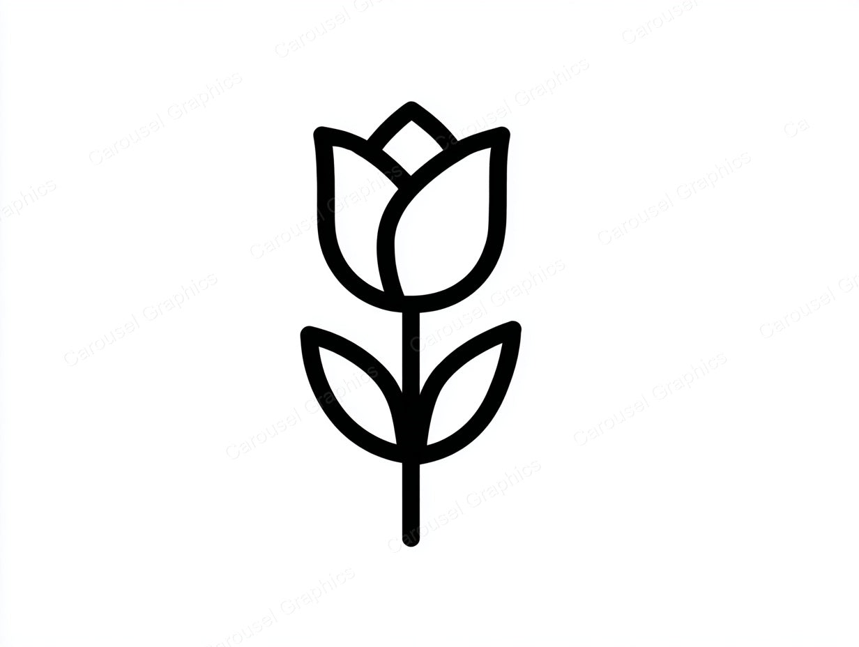 Tulip Vector Graphic preview