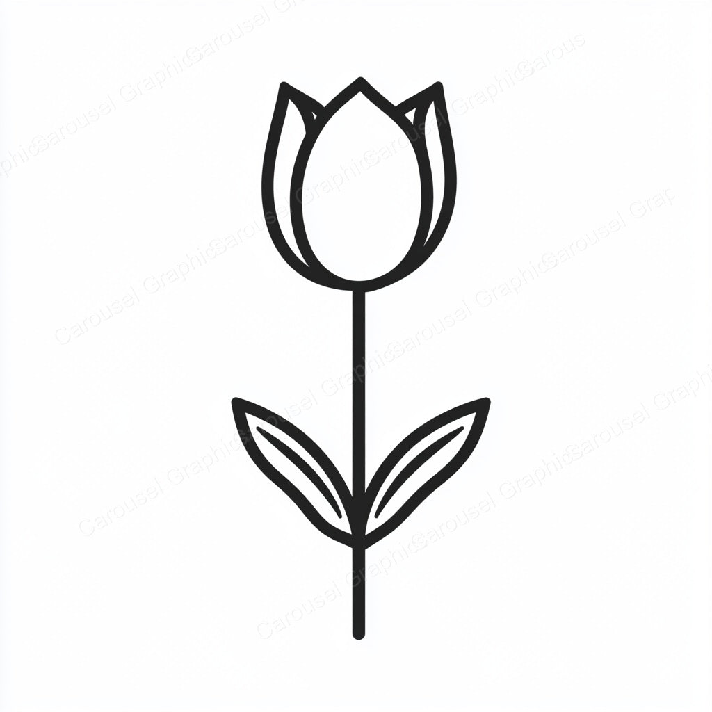 Tulip Vector Graphic preview