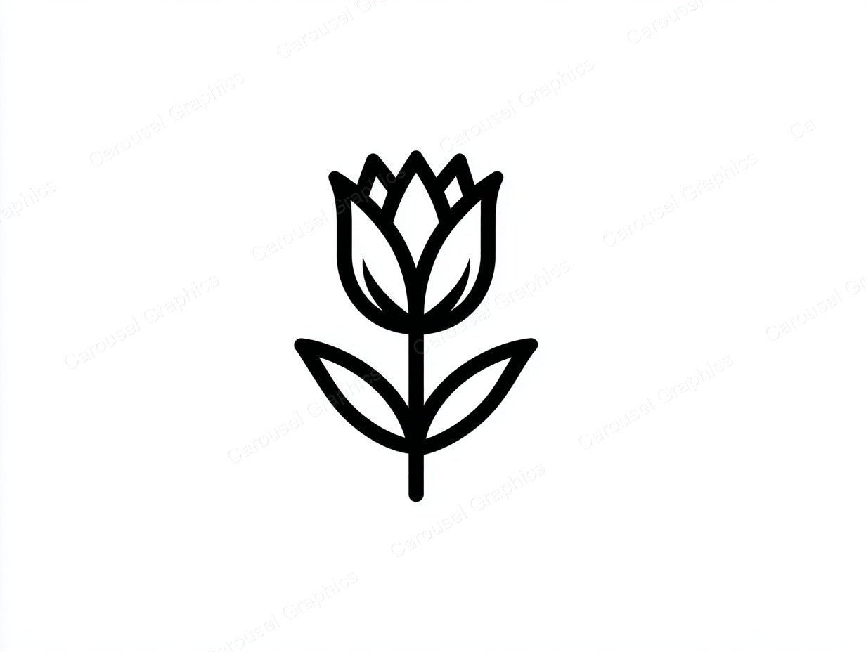 Tulip Vector Graphic preview