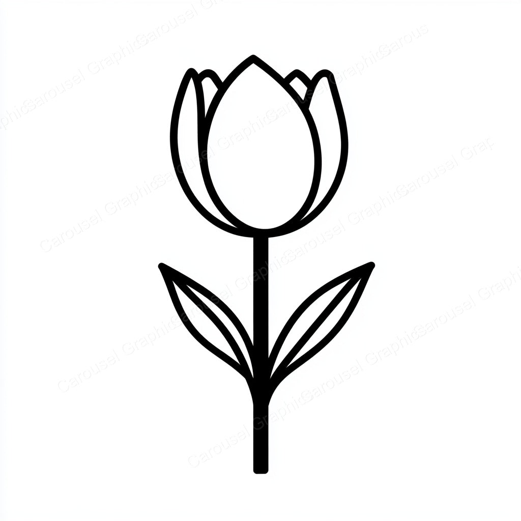 Tulip Vector Graphic preview