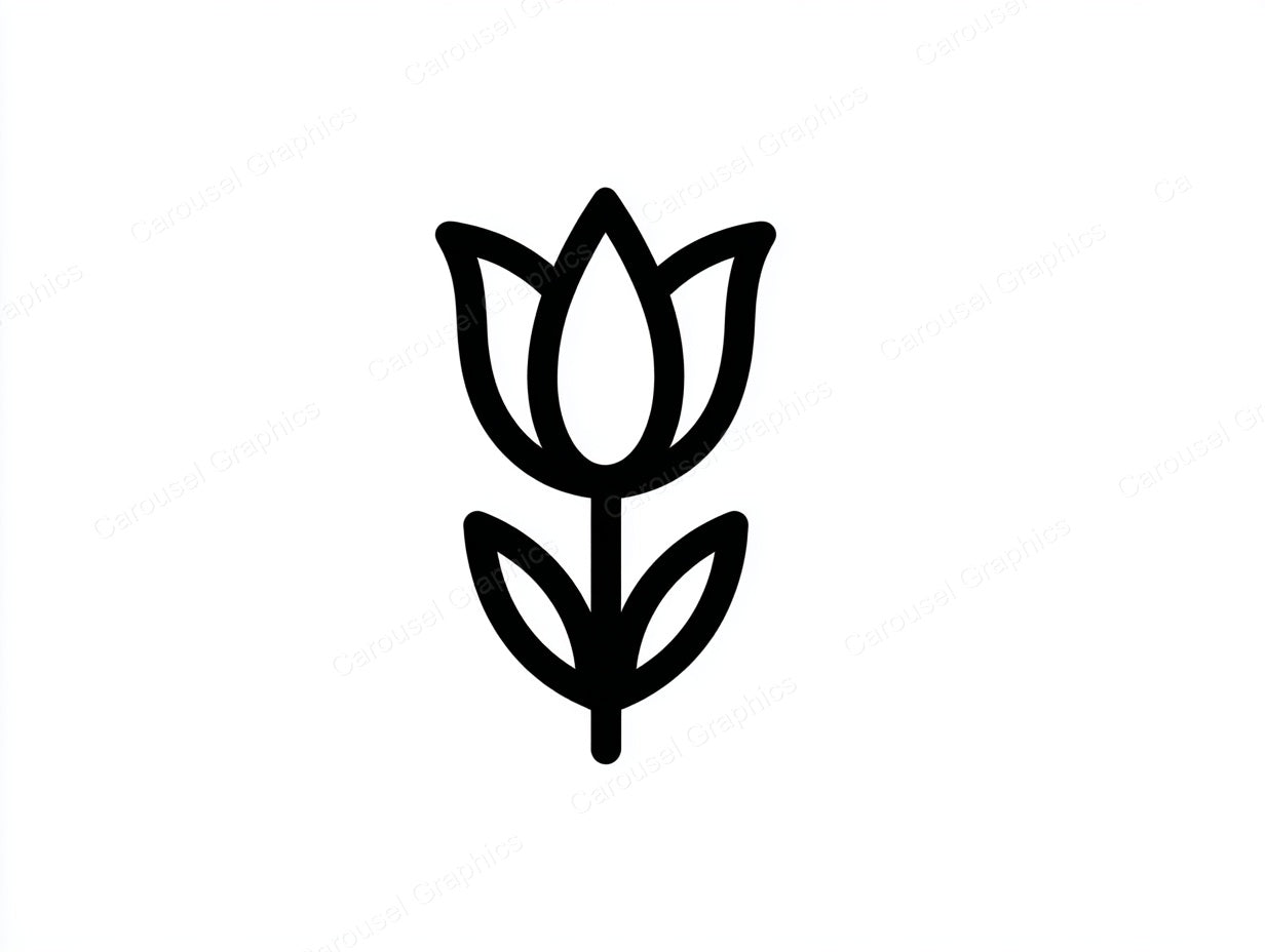Tulip Vector Graphic preview