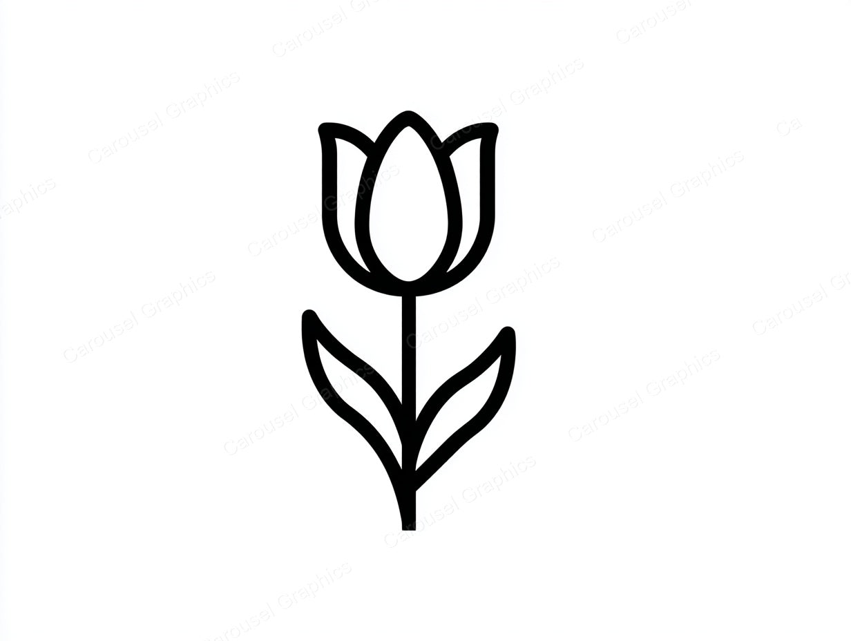 Tulip Vector Graphic preview