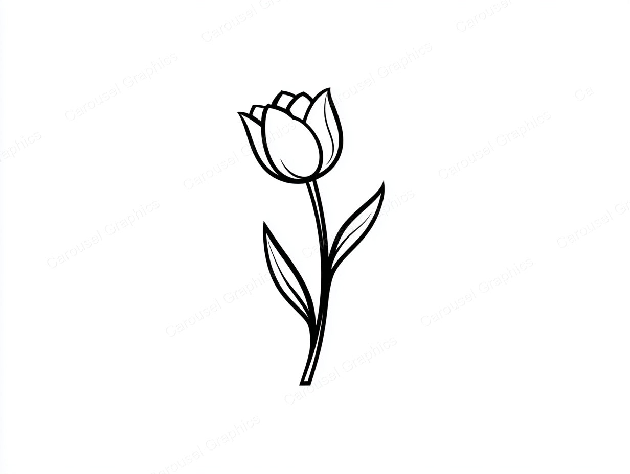 Tulip Vector Graphic preview