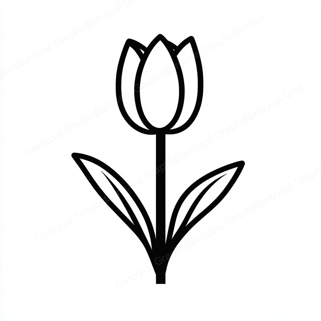 Tulip Vector Graphic preview