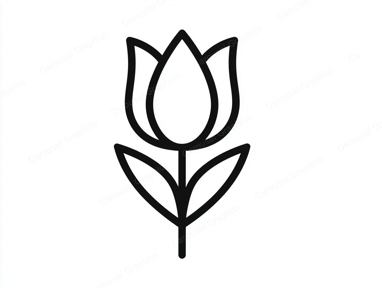 Tulip Vector Graphic preview