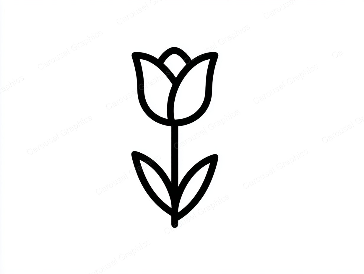 Tulip Vector Graphic preview