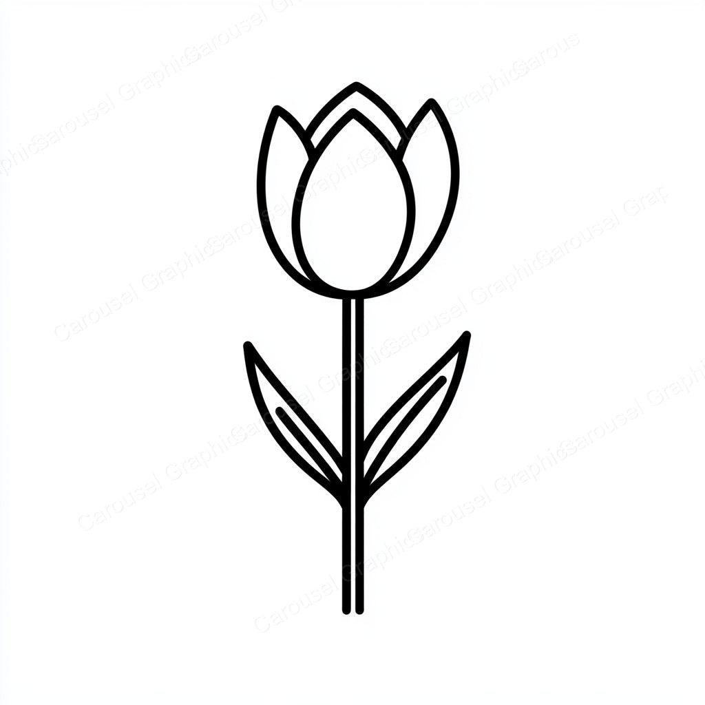 Tulip Vector Graphic preview