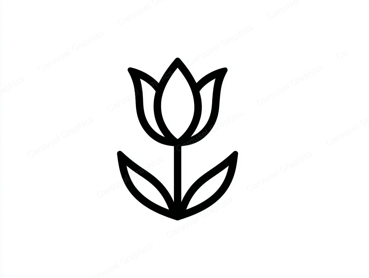 Tulip Vector Graphic preview