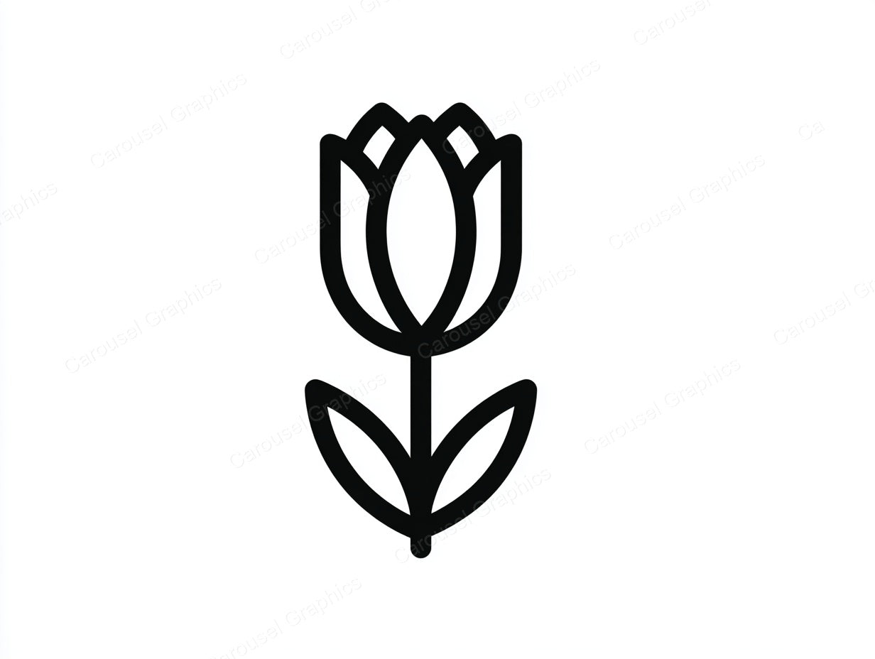 Tulip Vector Graphic preview