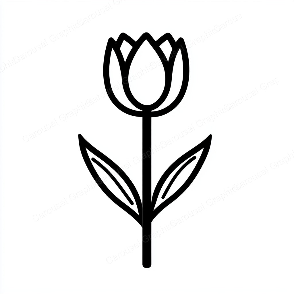 Tulip Vector Graphic preview