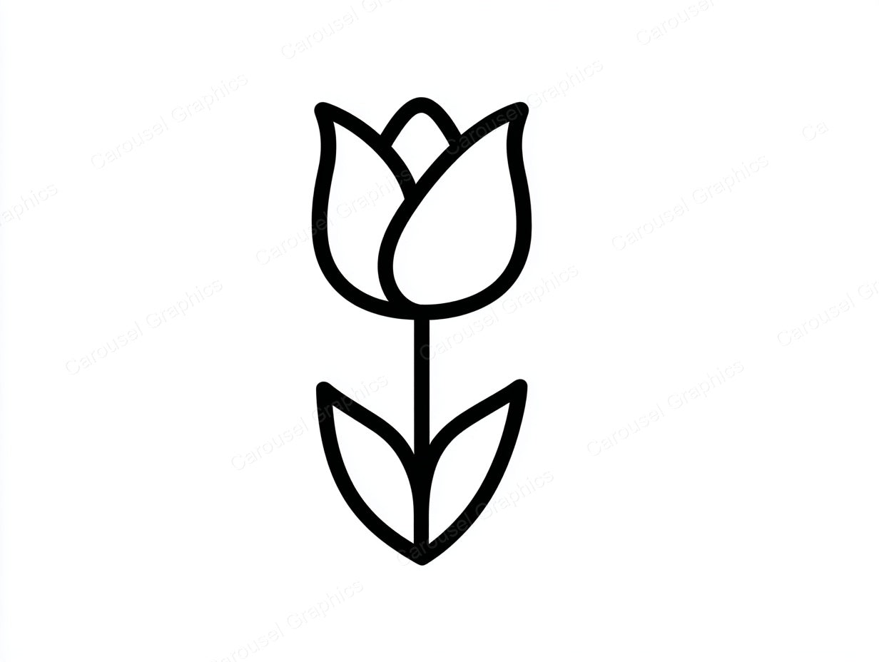 Tulip Vector Graphic preview