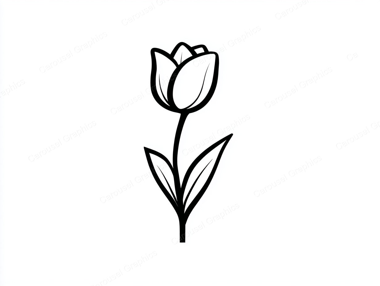Tulip Vector Graphic preview