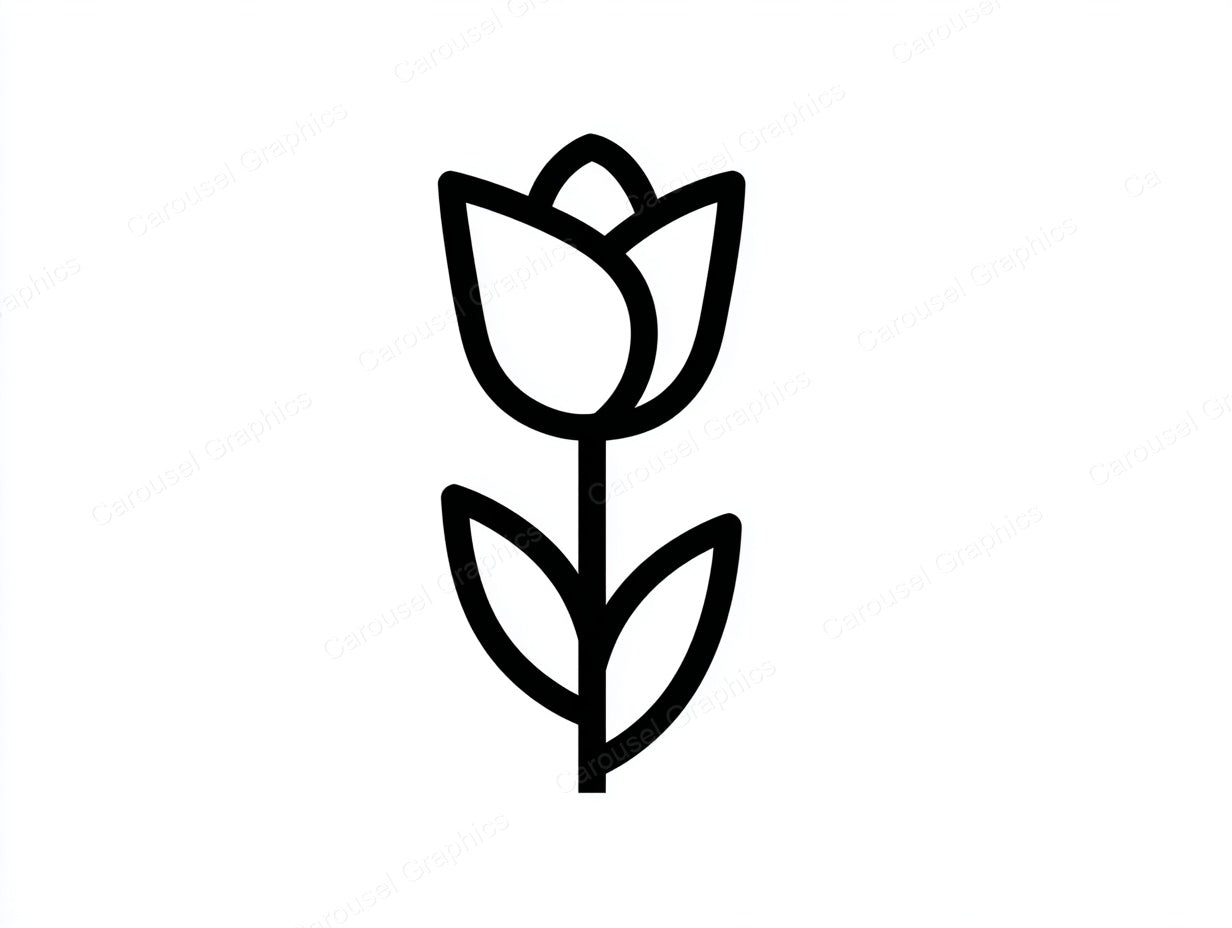 Tulip Vector Graphic preview